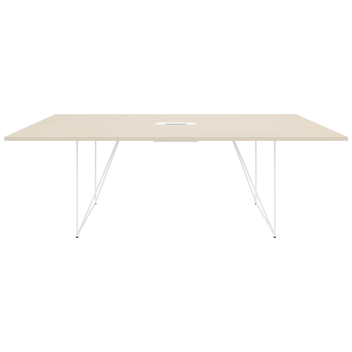 AIR conference table | Electrified, 2200 x 1300 mm, maple