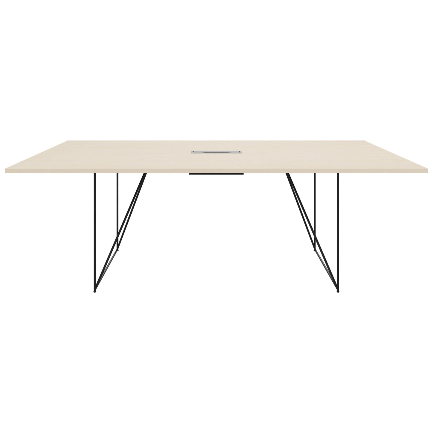 AIR conference table | Electrified, 2200 x 1300 mm, maple