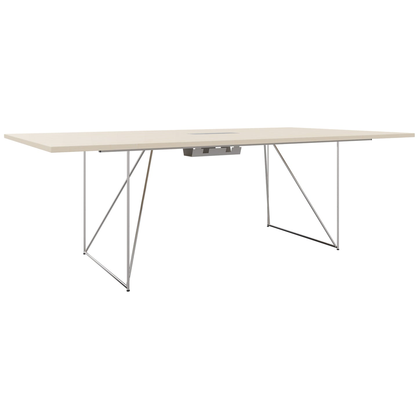 AIR conference table | Electrified, 2200 x 1300 mm, maple