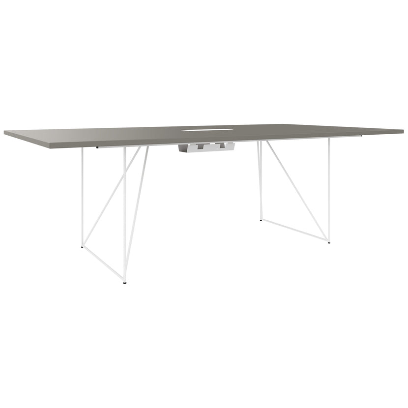 AIR Tabella della conferenza | Elettrificato, 2200 x 1300 mm, grigio cubanite