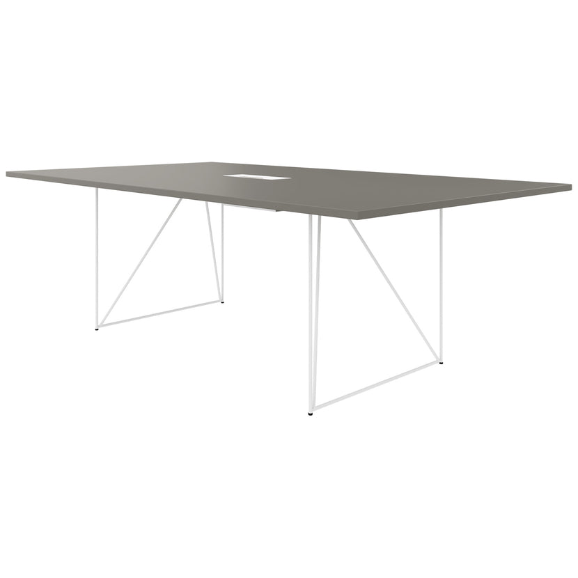 AIR Tabella della conferenza | Elettrificato, 2200 x 1300 mm, grigio cubanite
