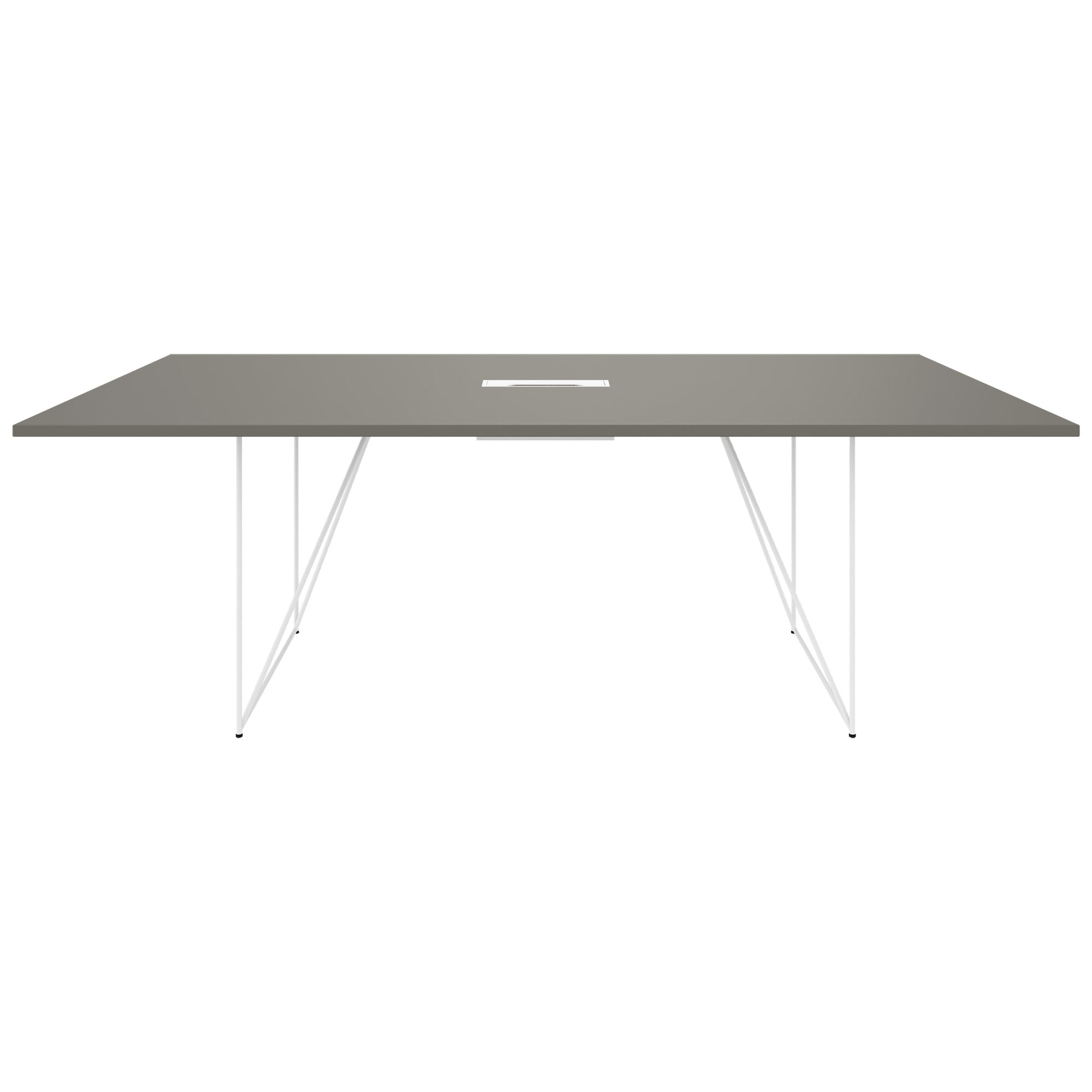 AIR Tabella della conferenza | Elettrificato, 2200 x 1300 mm, grigio cubanite