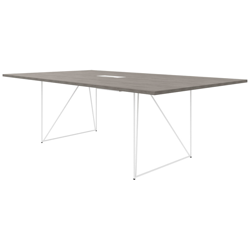 AIR conference table | Electrified, 2200 x 1300 mm, gray northern oak - 2 Main Image