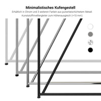 Table de conférence AIR | Électrifié, 2200 x 1300 mm, gris perle