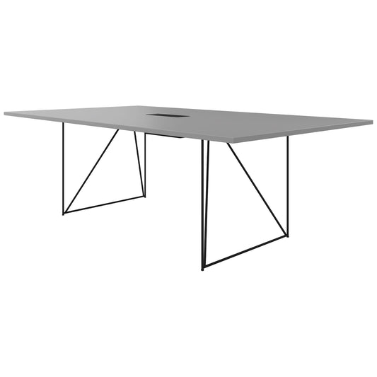 AIR Tabella della conferenza | Elettrificato, 2200 x 1300 mm, grigio perla