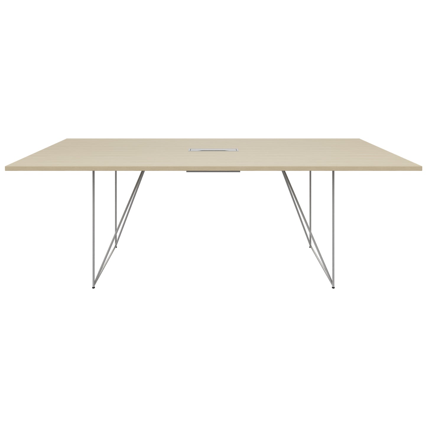 AIR conference table | Electrified, 2200 x 1300 mm, sand ash