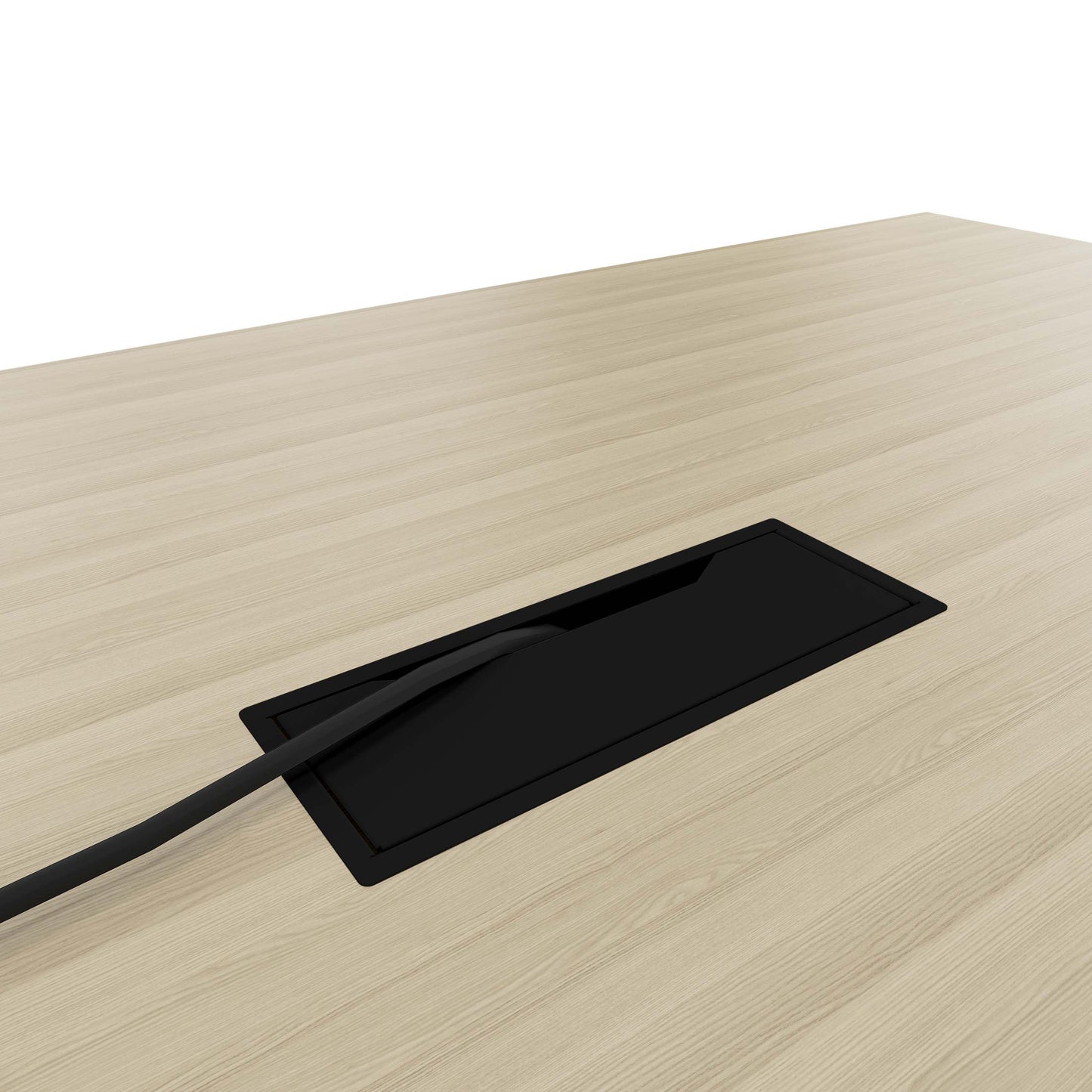 AIR Tableau de conférence | Électrifié, 2200 x 1300 mm, cendres de sable