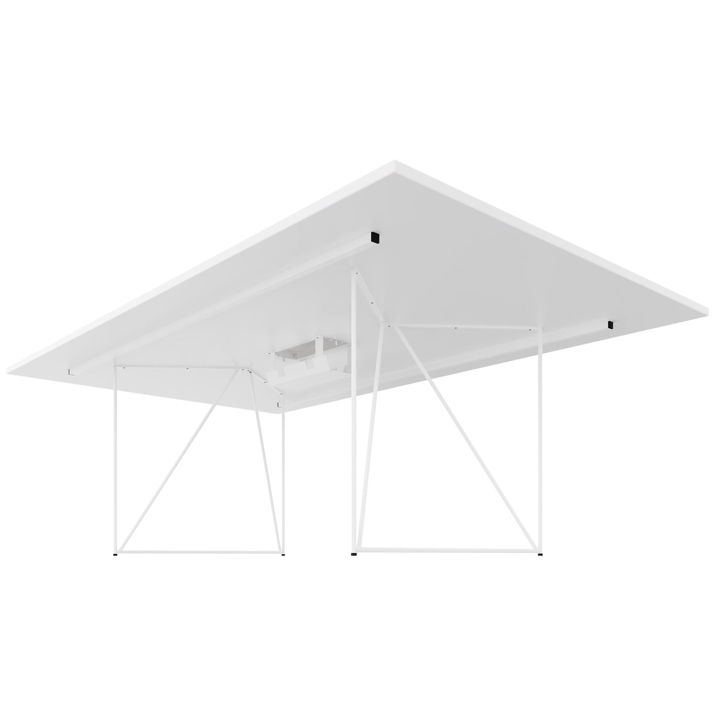 AIR conference table | Electrified, 2200 x 1300 mm, White