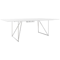 AIR conference table | Electrified, 2200 x 1300 mm, White