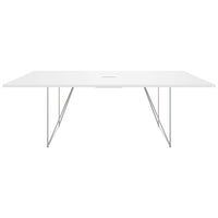 AIR conference table | Electrified, 2200 x 1300 mm, White