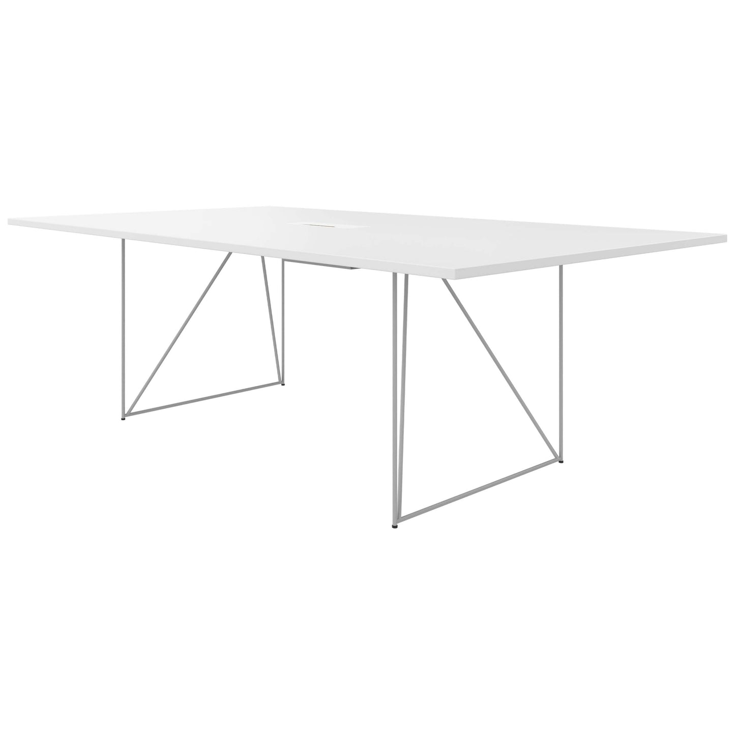 AIR conference table | Electrified, 2200 x 1300 mm, White