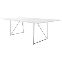 AIR conference table | Electrified, 2200 x 1300 mm, White