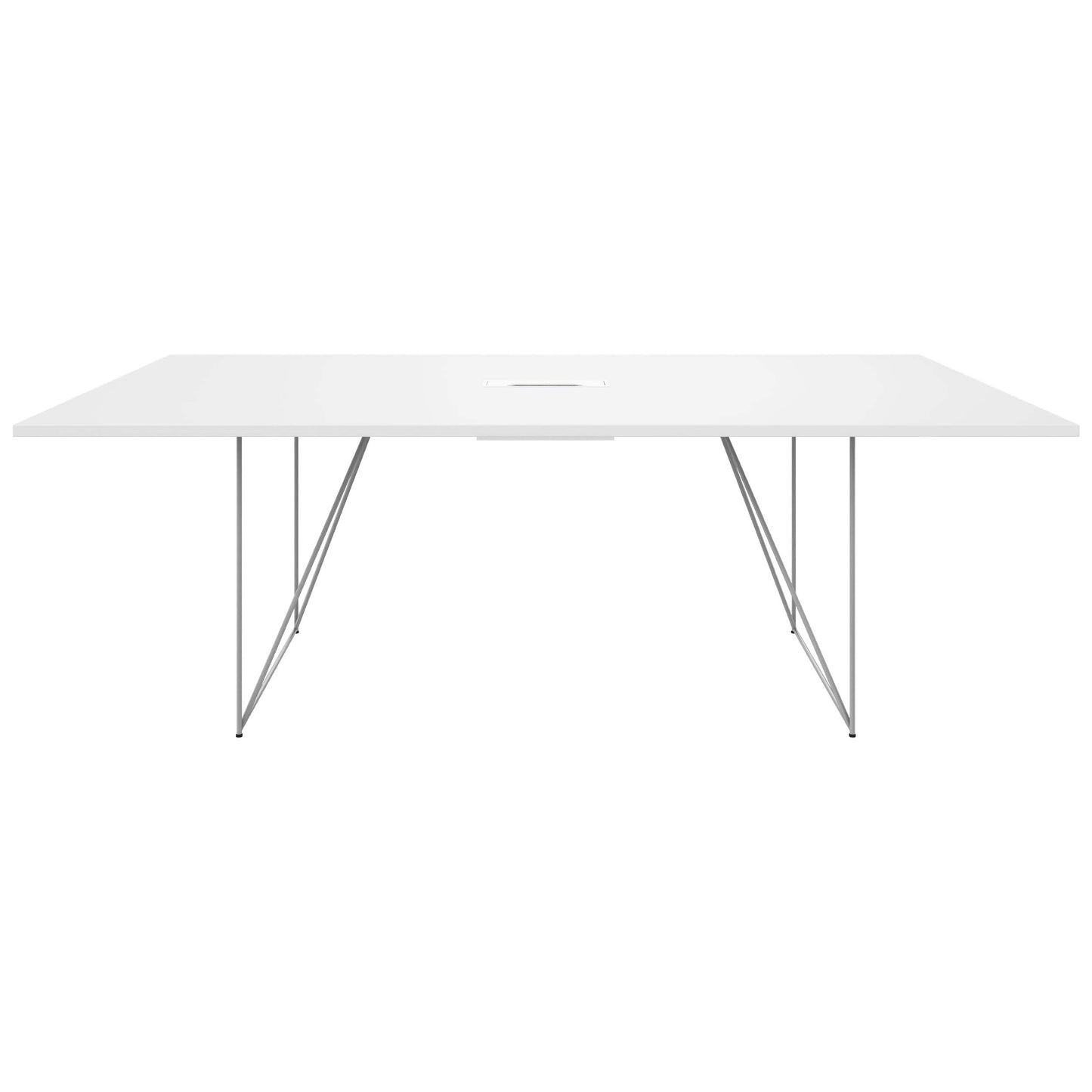 AIR conference table | Electrified, 2200 x 1300 mm, White