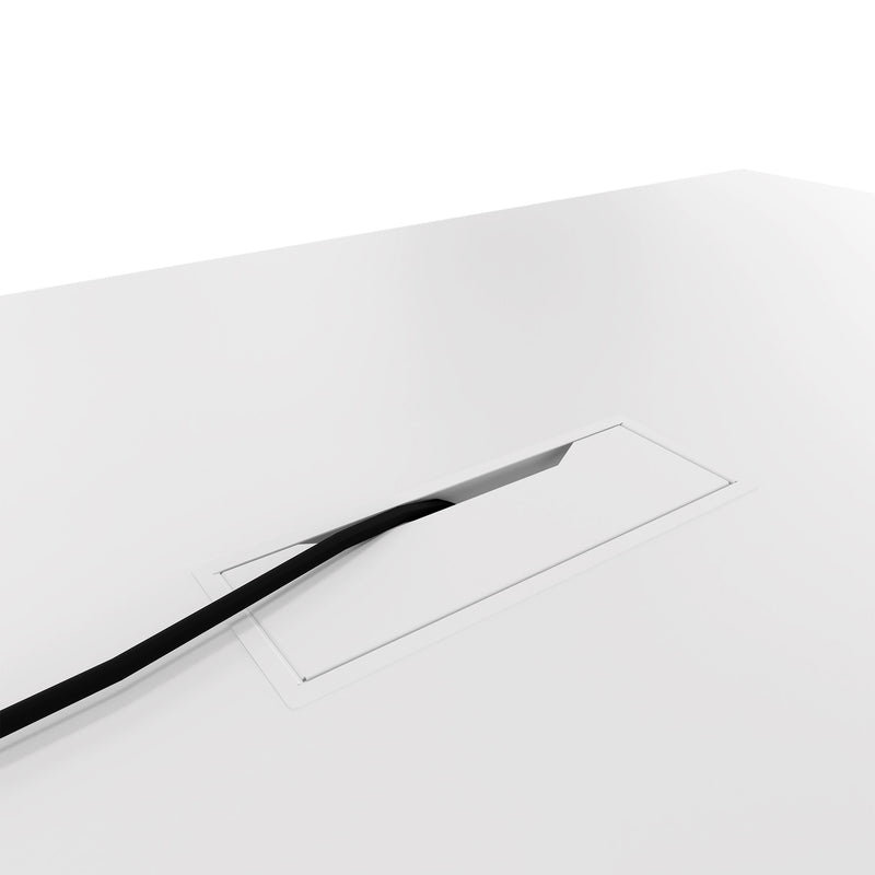 AIR Konferenztisch | Elektrifiziert, 2200 x 1300 mm, Weiß - 5 Main Image