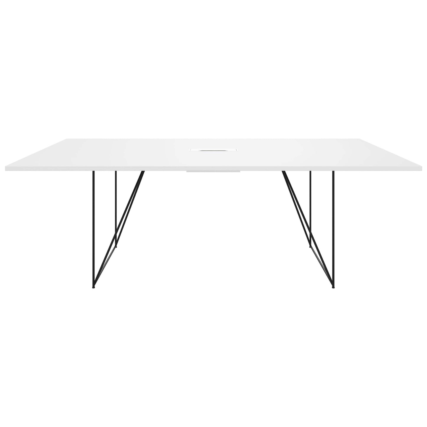 AIR conference table | Electrified, 2200 x 1300 mm, White