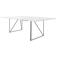 AIR conference table | Electrified, 2200 x 1300 mm, White