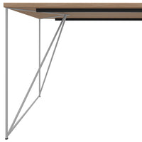 AIR desk | 1600 - 1800 mm, amber oak