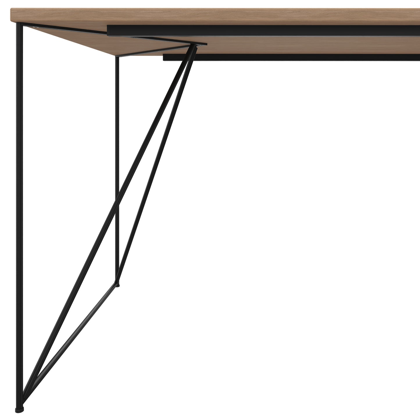 AIR desk | 1600 - 1800 mm, amber oak