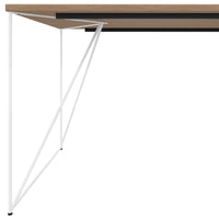 AIR desk | 1600 - 1800 mm, amber oak