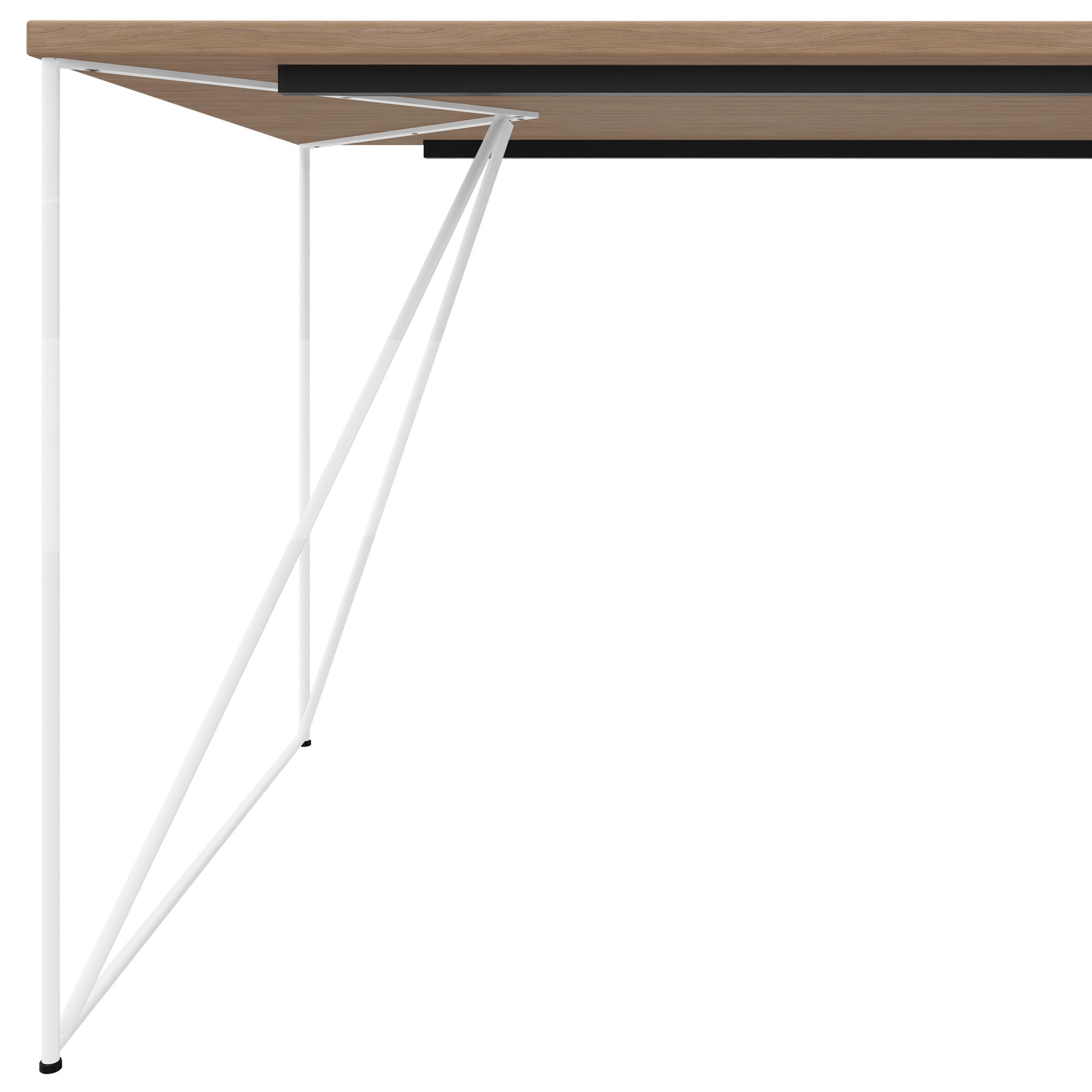 AIR desk | 1600 - 1800 mm, amber oak