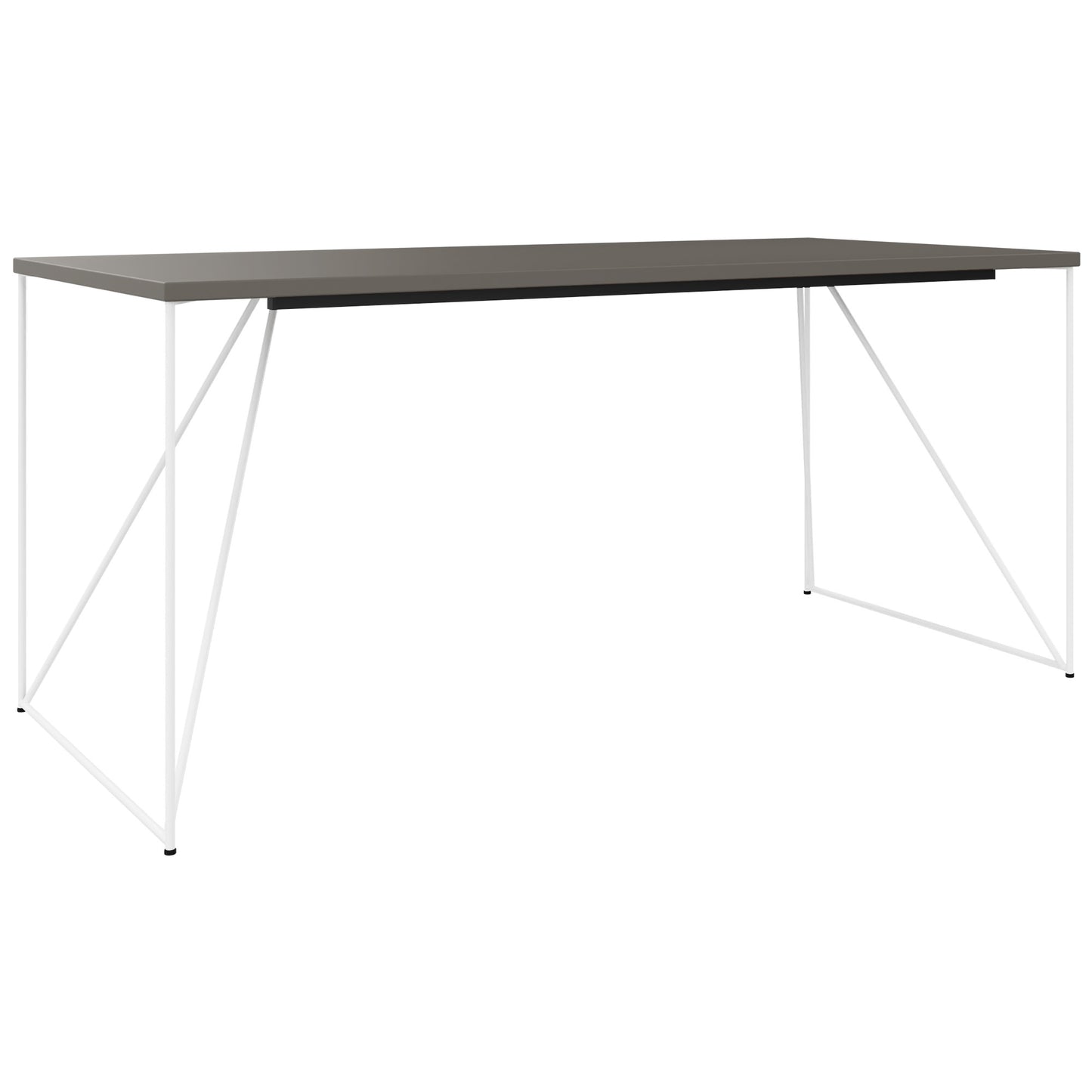 Bureau AIR | 1600 - 1800 mm, gris Cubanite