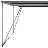 Bureau AIR | 1600 - 1800 mm, gris Cubanite