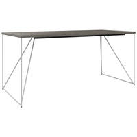 Bureau AIR | 1600 - 1800 mm, gris Cubanite