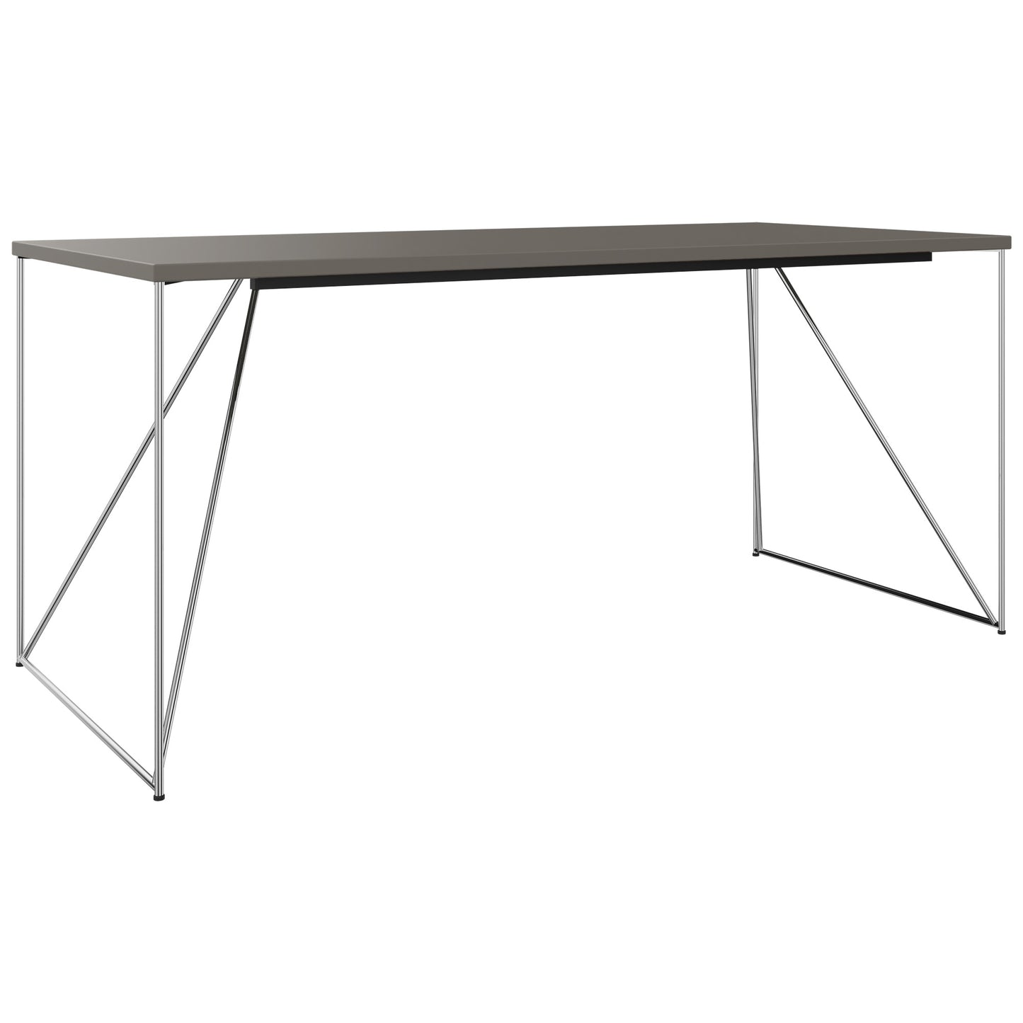 Bureau AIR | 1600 - 1800 mm, gris Cubanite