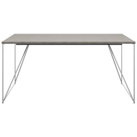 Bureau AIR | 1600 - 1800 mm, chêne du nord gris