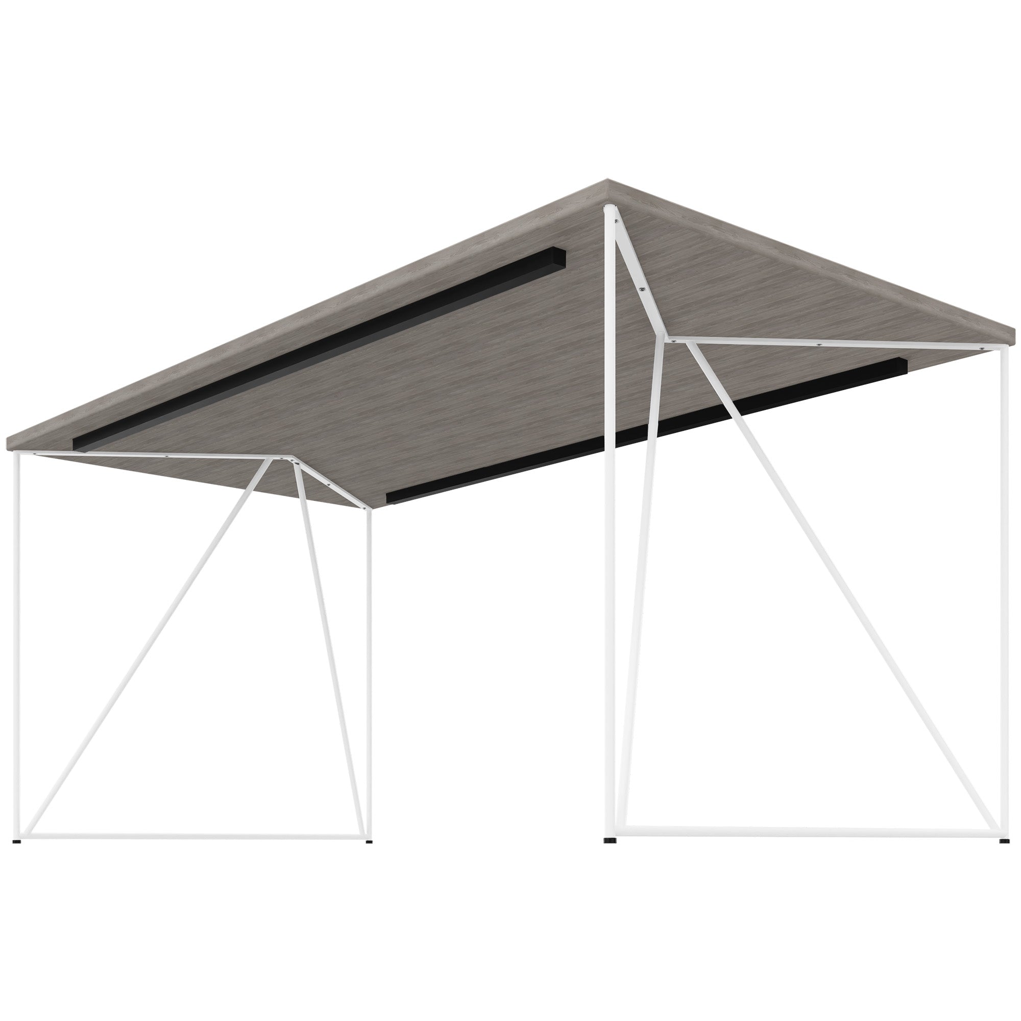 AIR Schreibtisch | 1600 - 1800 mm, Nordeiche grau