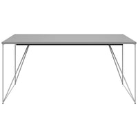 Bureau AIR | 1600 - 1800 mm, gris perle