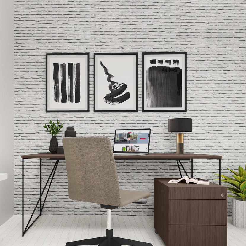 AIR desk | 1600 - 1800 mm, pearl gray