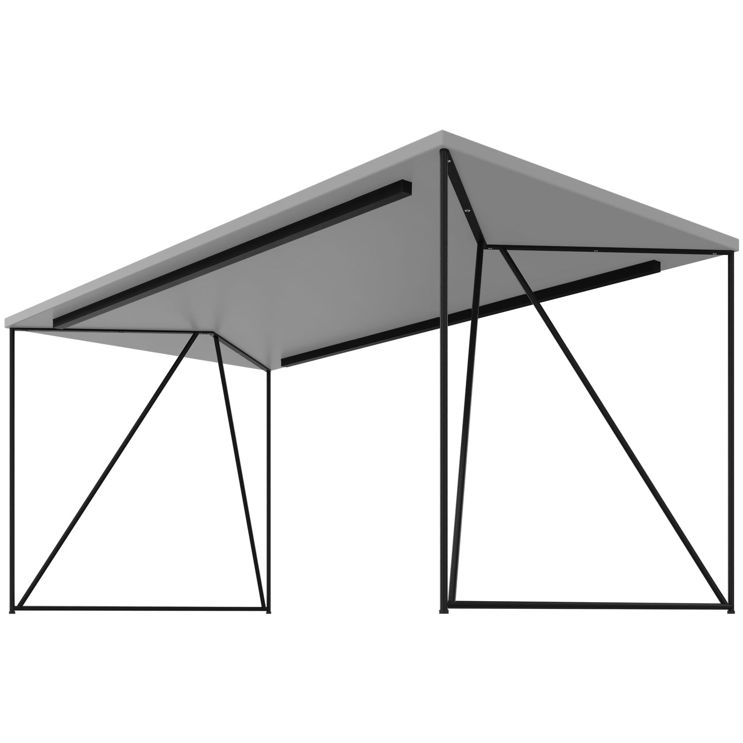 Bureau AIR | 1600 - 1800 mm, gris perle