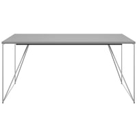 Bureau AIR | 1600 - 1800 mm, gris perle