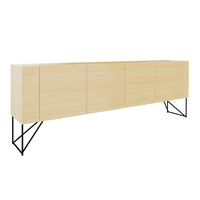 AIR Sideboard | 2200 x 780 mm, impiallacciatura di acero