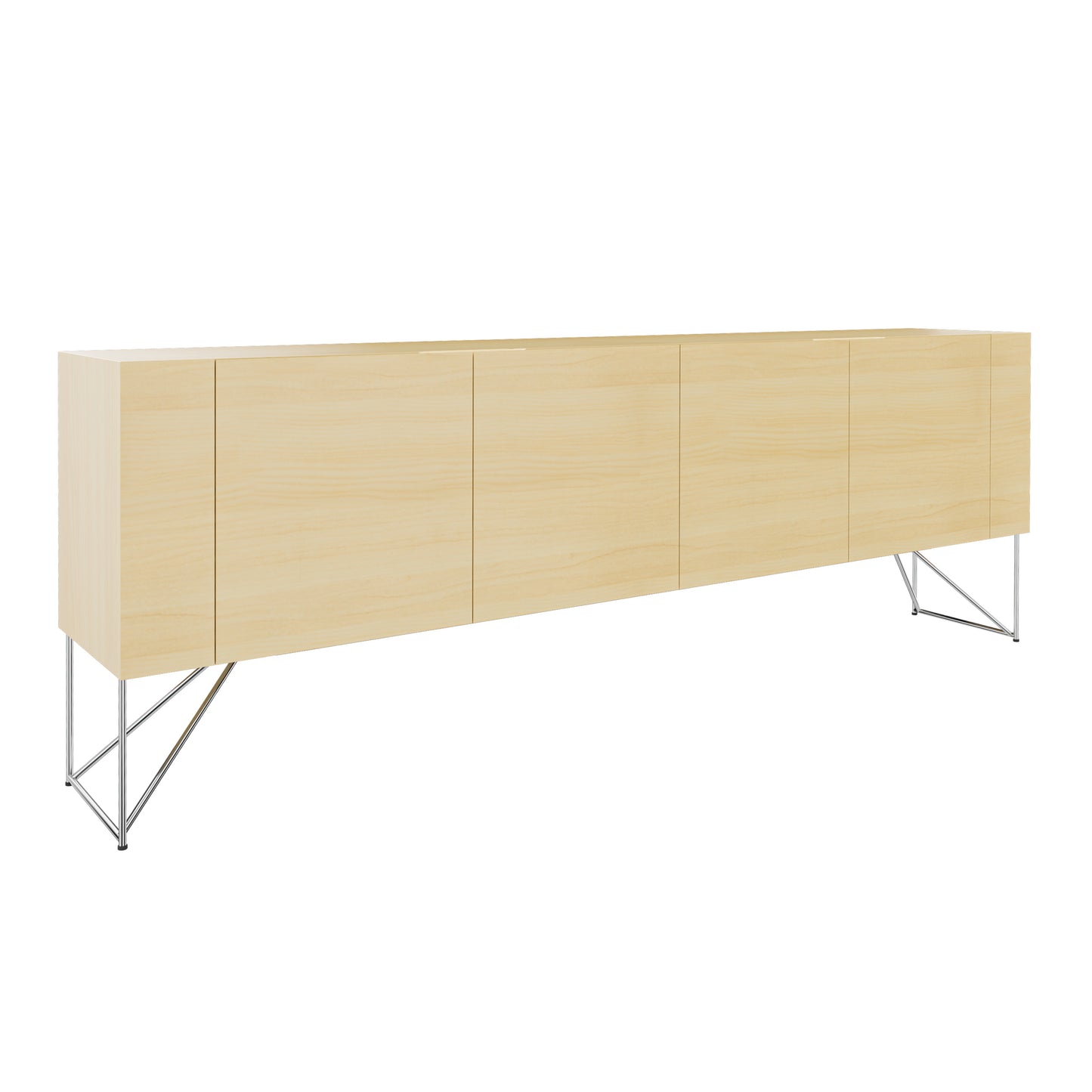 AIR Sideboard | 2200 x 780 mm, impiallacciatura di acero