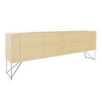 AIR Sideboard | 2200 x 780 mm, impiallacciatura di acero