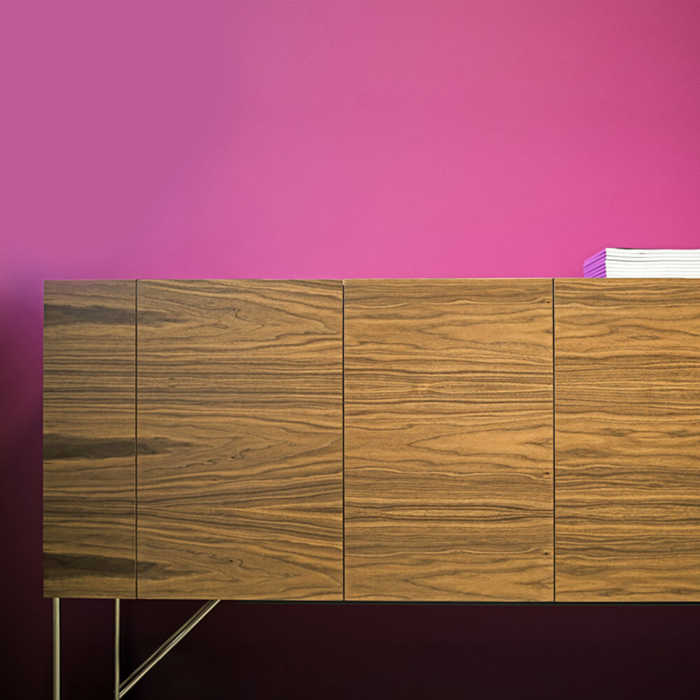 AIR Sideboard | 2200 x 780 mm, impiallacciatura di noce