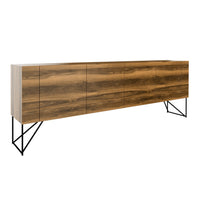 AIR Sideboard | 2200 x 780 mm, impiallacciatura di noce