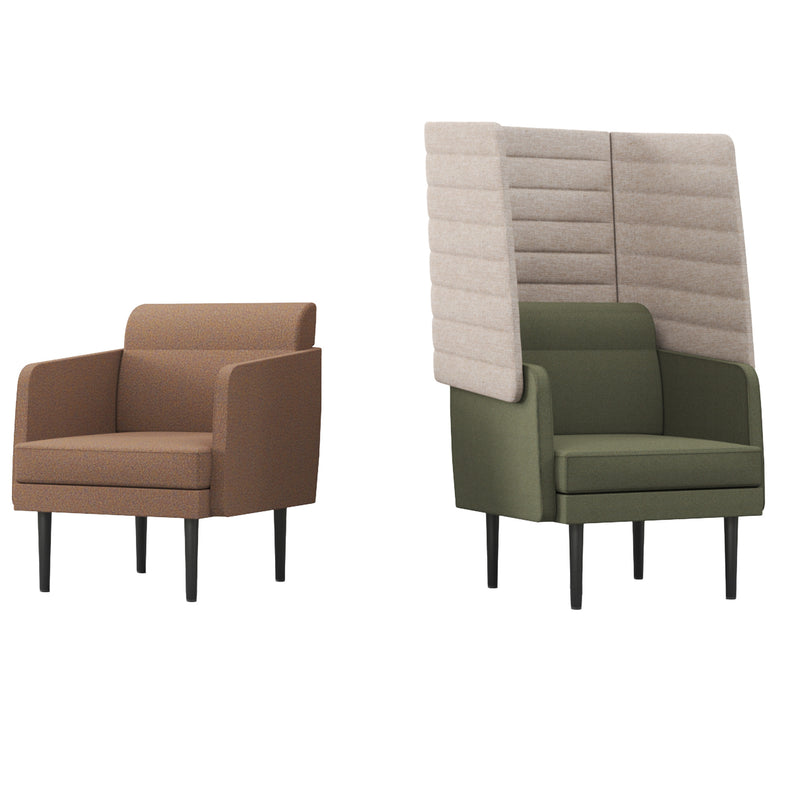 ARCIPELAGO Sofa | 1-Sitzer, niedrige oder hohe Rückenlehne, viele Farben - 6 Main Image