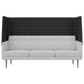 ARCIPELAGO Sofa | Gerade Form, hohe Rückenlehne, viele Farben - 13 Thumbnail Image