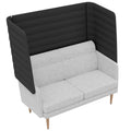 ARCIPELAGO Sofa | Gerade Form, hohe Rückenlehne, viele Farben - 14 Thumbnail Image