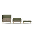 ARCIPELAGO Sofa | Gerade Form, niedrige Rückenlehne, viele Farben - 15 Thumbnail Image