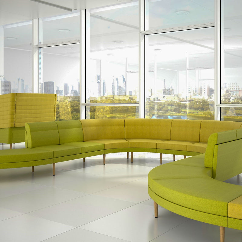 ARCIPELAGO Sofa | Gerade Form, niedrige Rückenlehne, viele Farben - 10 Main Image