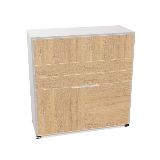 ARCOSIA Highboard | 1170 x 1200 mm, Schubladen mit Push-to-Open