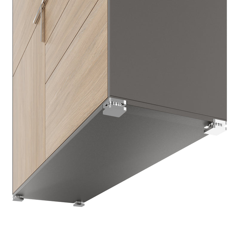ARCOSIA Highboard | 1515 x 1515 mm, Schubladen mit Push-to-Open - 7 Main Image
