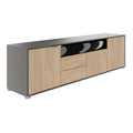 ARCOSIA Sideboard | 2215 x 615 mm, Schublade mit Glasfront, Push-to-Openpen - 1 Thumbnail Image