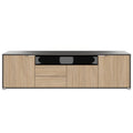 ARCOSIA Sideboard | 2215 x 615 mm, Schublade mit Glasfront, Push-to-Openpen - 3 Thumbnail Image