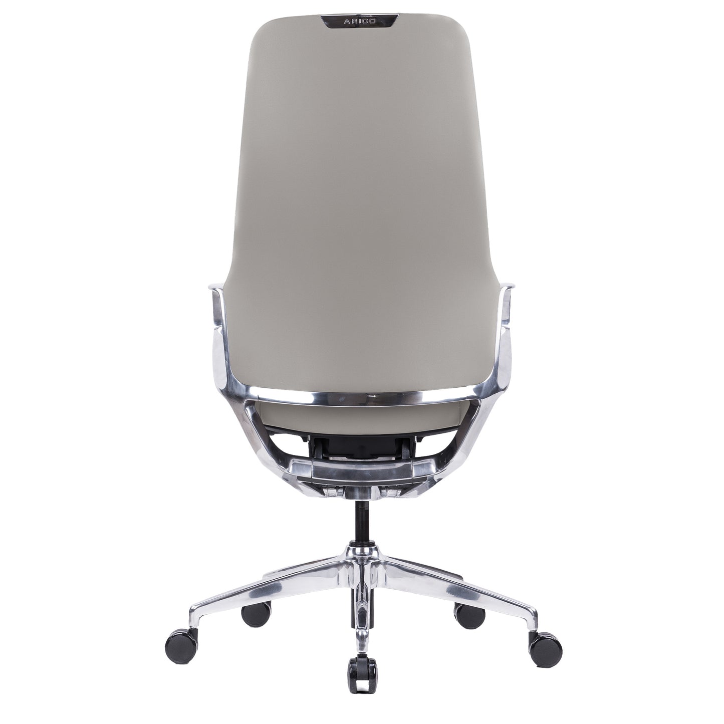 Chaise de bureau pivotante ARICO | Mécanisme synchrone, beige