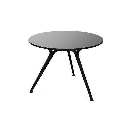 ARKONIS Besprechungstisch | 1000-1600 x 745 mm, rund, Glasplatte